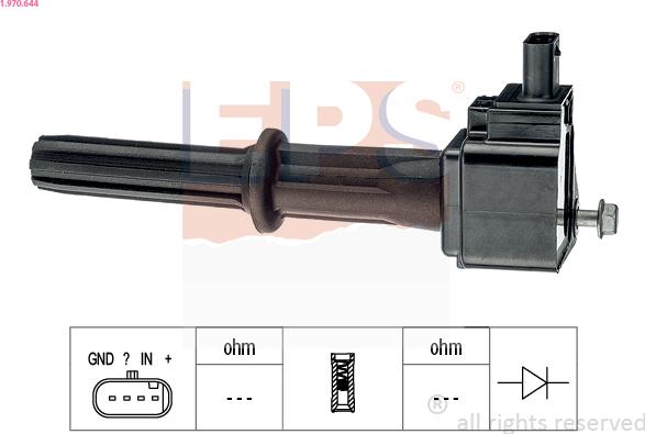 EPS 1.970.644 - Bobina d'accensione www.autoricambi360.it