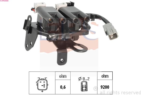 EPS 1.970.656 - Bobina d'accensione www.autoricambi360.it