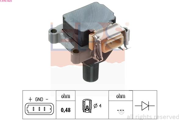 EPS 1.970.162S - Bobina d'accensione www.autoricambi360.it