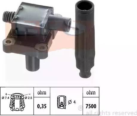 EPS 1.970.316K - Bobina d'accensione www.autoricambi360.it