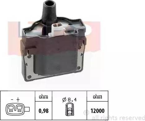 EPS 1.970.201 - Bobina d'accensione www.autoricambi360.it