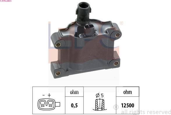 EPS 1.970.285S - Bobina d'accensione www.autoricambi360.it