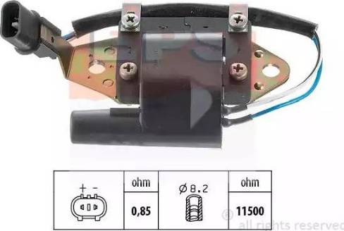 EPS 1.970.283 - Bobina d'accensione www.autoricambi360.it