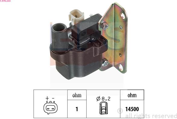 EPS 1.970.233 - Bobina d'accensione www.autoricambi360.it