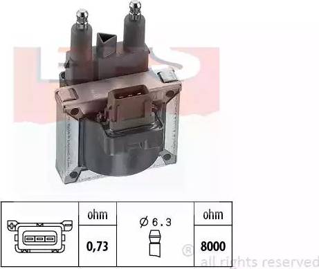 EPS 1.970.277 - Bobina d'accensione www.autoricambi360.it