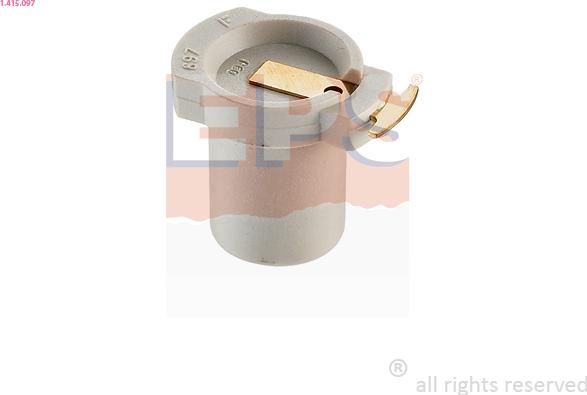 EPS 1.415.097 - Spazzola distributore accensione www.autoricambi360.it