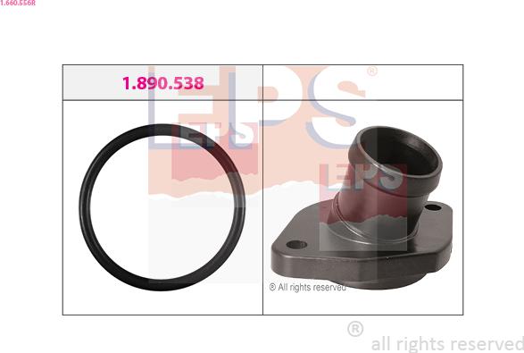 EPS 1.660.556R - Flangia d. refrigerante www.autoricambi360.it