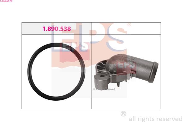 EPS 1.660.557R - Flangia d. refrigerante www.autoricambi360.it