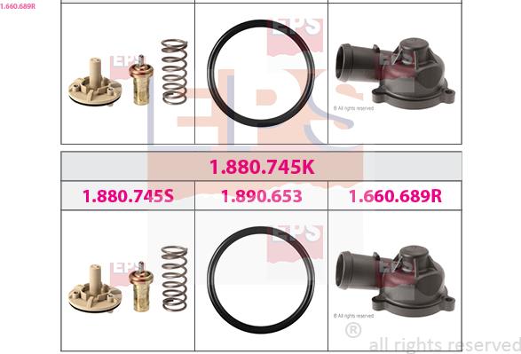 EPS 1.660.689R - Flangia d. refrigerante www.autoricambi360.it