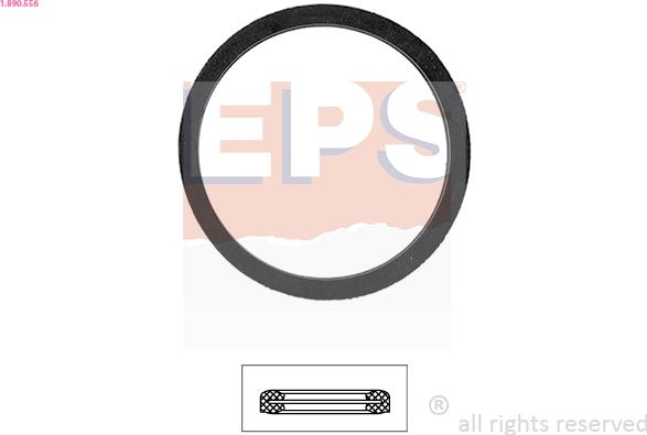 EPS 1.890.556 - Guarnizione, Termostato www.autoricambi360.it