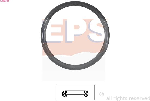 EPS 1.890.584 - Guarnizione, Termostato www.autoricambi360.it