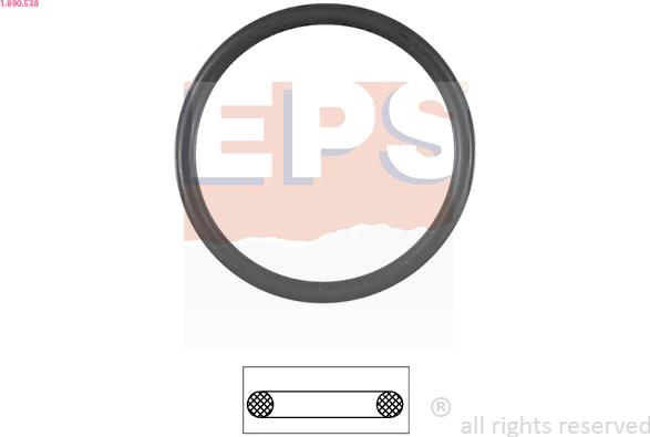 EPS 1.890.538 - Guarnizione, Termostato www.autoricambi360.it