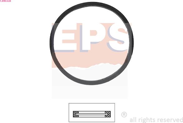 EPS 1.890.528 - Guarnizione, Termostato www.autoricambi360.it