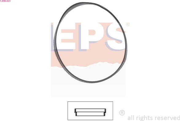 EPS 1.890.631 - Guarnizione, Termostato www.autoricambi360.it