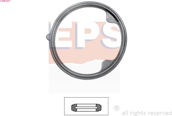 EPS 1.890.627 - Guarnizione, Termostato www.autoricambi360.it