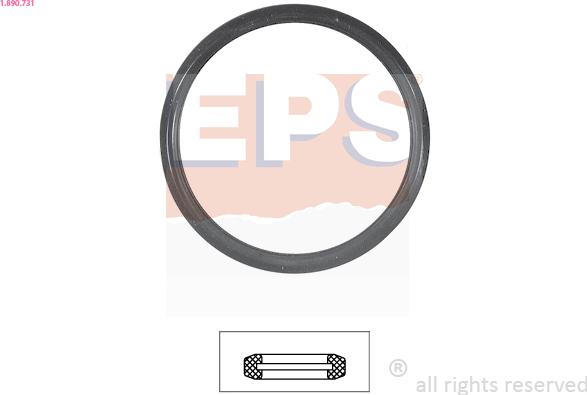 EPS 1.890.731 - Guarnizione, Termostato www.autoricambi360.it
