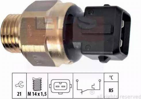 EPS 1.840.101 - Sensore, Temperatura refrigerante www.autoricambi360.it