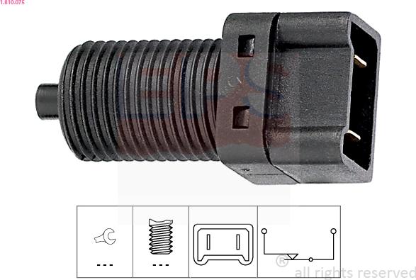 EPS 1.810.075 - Interruttore luce freno www.autoricambi360.it