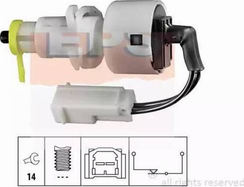 EPS 1.810.147 - Interruttore luce freno www.autoricambi360.it