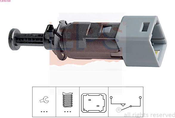 EPS 1.810.150 - Interruttore luce freno www.autoricambi360.it