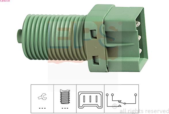 EPS 1.810.131 - Interruttore luce freno www.autoricambi360.it