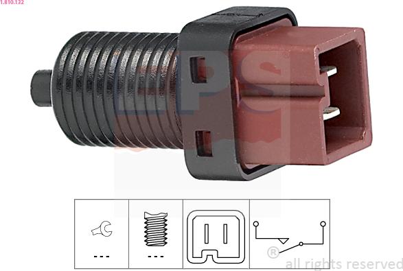 EPS 1.810.132 - Interruttore luce freno www.autoricambi360.it