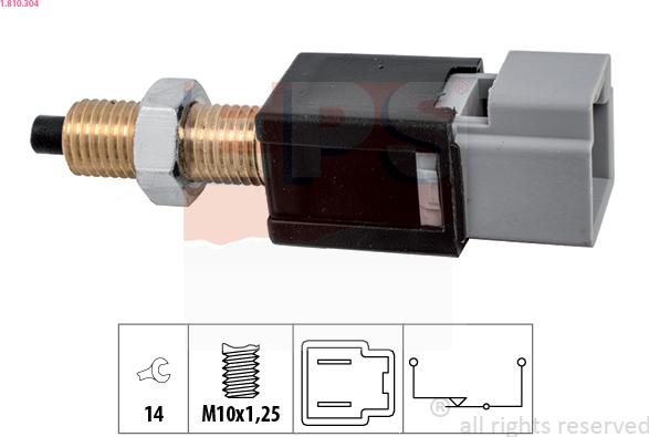 EPS 1.810.304 - Interruttore luce freno www.autoricambi360.it