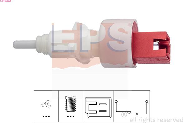 EPS 1.810.248 - Innesto, Comando disinnesto frizione www.autoricambi360.it