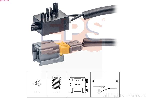 EPS 1.810.210 - Innesto, Comando disinnesto frizione www.autoricambi360.it