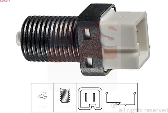 EPS 1.810.217 - Interruttore luce freno www.autoricambi360.it