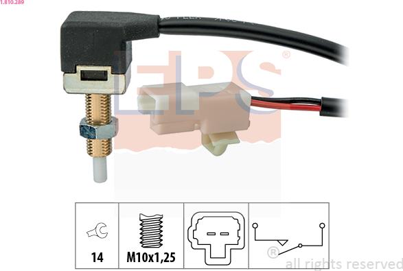 EPS 1.810.289 - Innesto, Comando disinnesto frizione www.autoricambi360.it