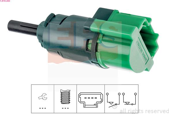 EPS 1.810.283 - Interruttore luce freno www.autoricambi360.it