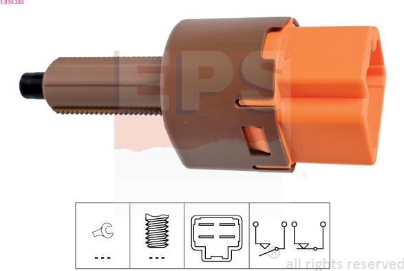 EPS 1.810.282 - Interruttore luce freno www.autoricambi360.it