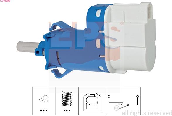 EPS 1.810.237 - Interruttore luce freno www.autoricambi360.it