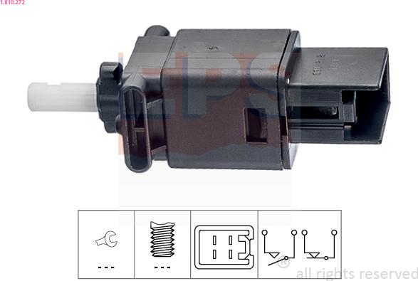 EPS 1.810.272 - Interruttore luce freno www.autoricambi360.it