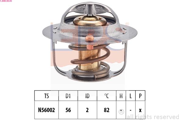 EPS 1.880.954S - Termostato, Refrigerante www.autoricambi360.it