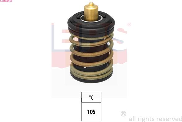 EPS 1.880.955S - Termostato, Refrigerante www.autoricambi360.it