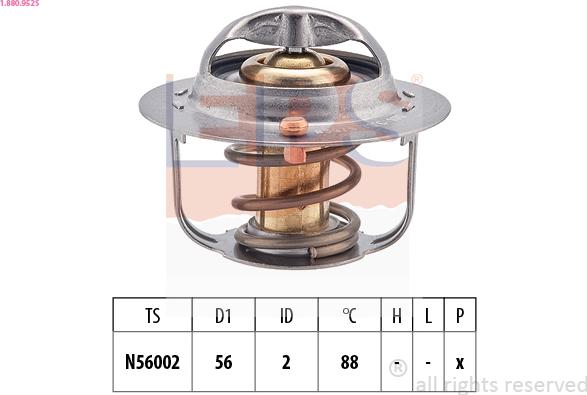 EPS 1.880.952S - Termostato, Refrigerante www.autoricambi360.it