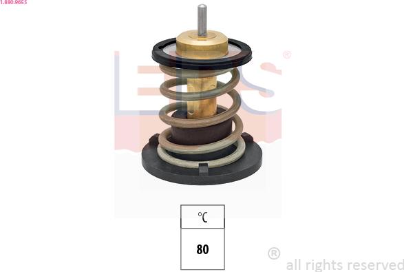 EPS 1.880.965S - Termostato, Refrigerante www.autoricambi360.it