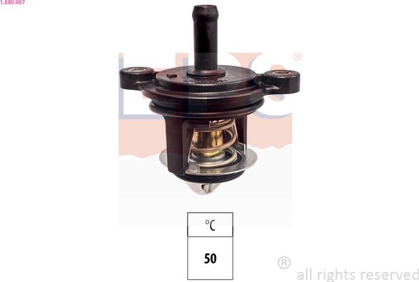 EPS 1.880.987 - Termostato, Refrigerante www.autoricambi360.it