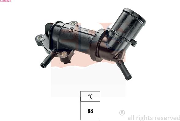 EPS 1.880.973 - Termostato, Refrigerante www.autoricambi360.it