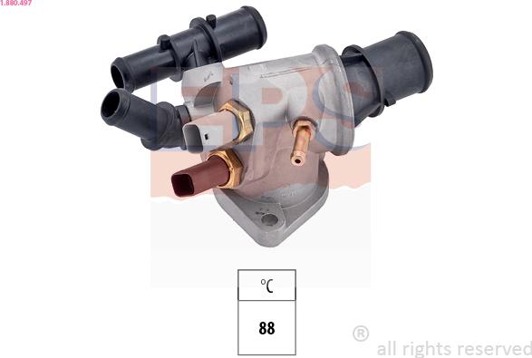 EPS 1.880.497 - Termostato, Refrigerante www.autoricambi360.it