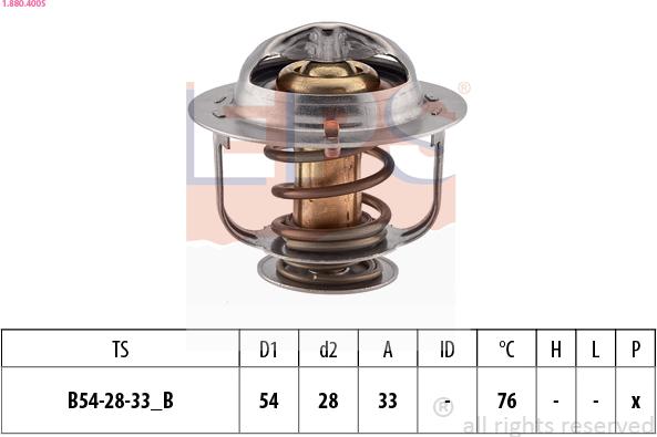 EPS 1.880.400S - Termostato, Refrigerante www.autoricambi360.it