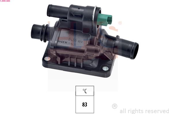 EPS 1.880.486 - Termostato, Refrigerante www.autoricambi360.it