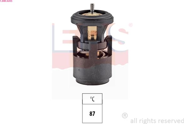 EPS 1.880.420S - Termostato, Refrigerante www.autoricambi360.it