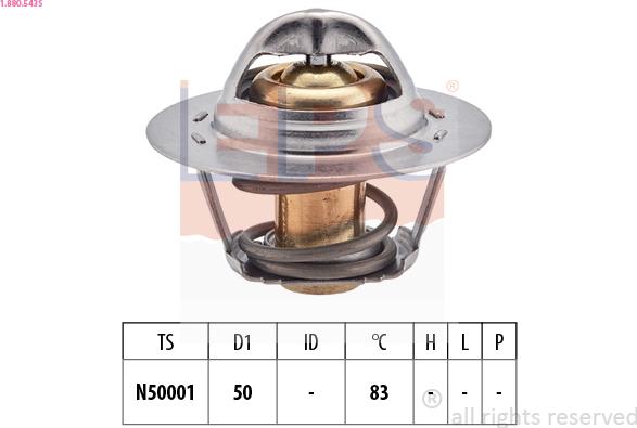 EPS 1.880.543S - Termostato, Refrigerante www.autoricambi360.it