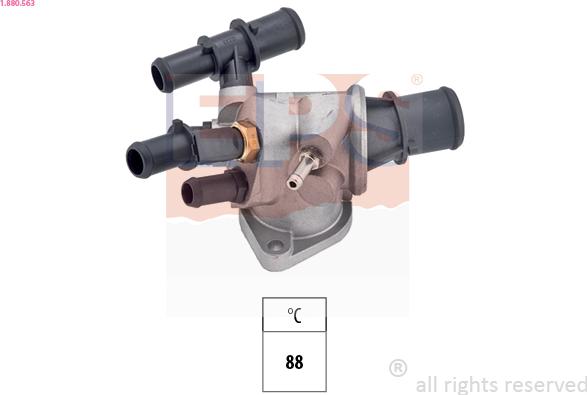 EPS 1.880.563 - Termostato, Refrigerante www.autoricambi360.it