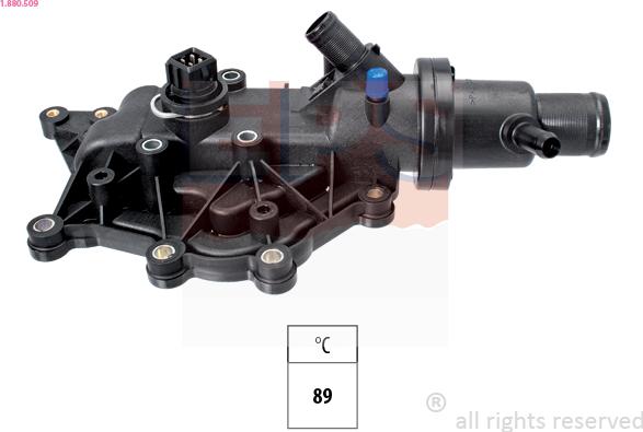 EPS 1.880.509 - Termostato, Refrigerante www.autoricambi360.it