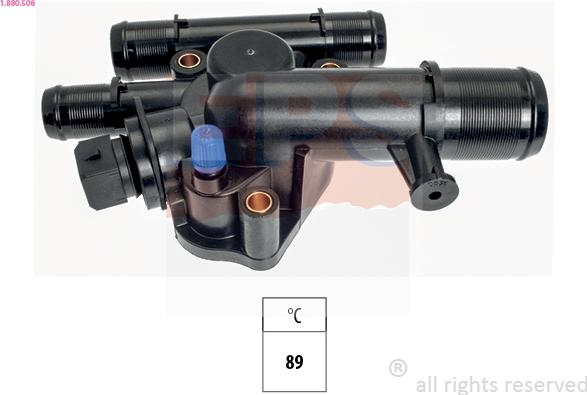 EPS 1.880.506 - Termostato, Refrigerante www.autoricambi360.it