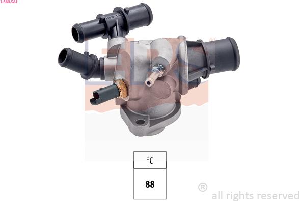 EPS 1.880.581 - Termostato, Refrigerante www.autoricambi360.it